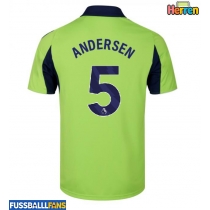 Fulham Joachim Andersen #5 Auswärtstrikot 2025-26 Kurzarm